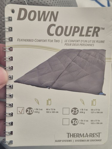 Thermarest down coupler - down, kit